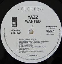 Load image into Gallery viewer, Yazz : Wanted (LP, Album, Promo, All)
