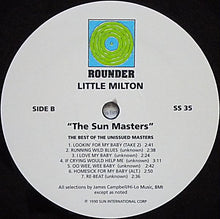 Charger l'image dans la galerie, Little Milton : The Sun Masters (LP, Comp)

