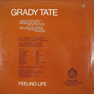 Grady Tate : Feeling Life (LP, Album, Mon)