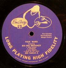 Load image into Gallery viewer, Big Bill Broonzy : Folk Blues (10", Album, Mono)

