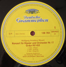 Load image into Gallery viewer, Mozart* - Camerata Academica Des Salzburger Mozarteums*, Géza Anda : Klavierkonzerte G-Dur KV 453 ・C-Dur KV 467 (LP, Album)
