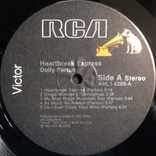 Load image into Gallery viewer, Dolly Parton : Heartbreak Express (LP, Album, Ind)
