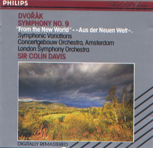 Dvořák*, Concertgebouw Orchestra, Amsterdam*, London Symphony Orchestra, Sir Colin Davis : Symphony No. 9 · Symphonic Variations (CD, RM)