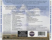 Load image into Gallery viewer, Rodgers And Hammerstein*, Julie Andrews, Christopher Plummer, Irwin Kostal : The Sound Of Music Original Soundtrack (40th Anniversary Special Edition) (CD, Album, Dlx, RE, S/Edition)

