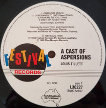 Load image into Gallery viewer, Louis Tillett : A Cast Of Aspersions (LP, Album)

