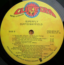 Laden Sie das Bild in den Galerie-Viewer, Curtis Mayfield : Super Fly (The Original Motion Picture Soundtrack) (LP, Album, Son)
