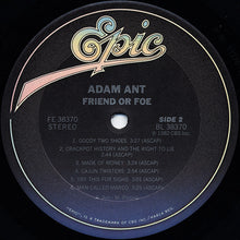 Laden Sie das Bild in den Galerie-Viewer, Adam Ant : Friend Or Foe (LP, Album, Pit)
