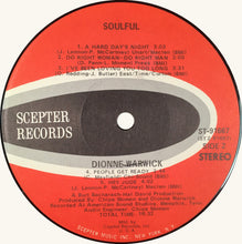 Load image into Gallery viewer, Dionne Warwick : Soulful (LP, Album, Club)
