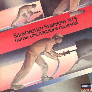 Shostakovich* - Concertgebouw Orchestra*, Bernard Haitink : Symphony No. 5 (LP, Dig)