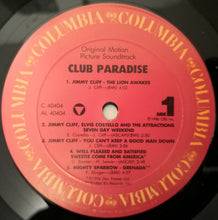 Load image into Gallery viewer, Various : Club Paradise - Original Motion Picture Soundtrack (LP, Comp)

