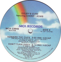 Load image into Gallery viewer, Dolby's Cube featuring Cherry Bomb (2) : Howard The Duck (12", Glo)
