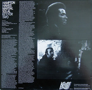 Hampton Hawes, Martial Solal : Key For Two (LP, Album)