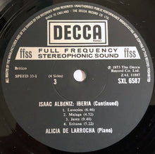 Charger l'image dans la galerie, Isaac Albéniz - Alicia De Larrocha : Iberia (2xLP + Box)
