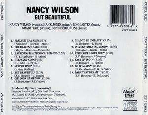 Nancy Wilson : But Beautiful (CD, Album, RE)