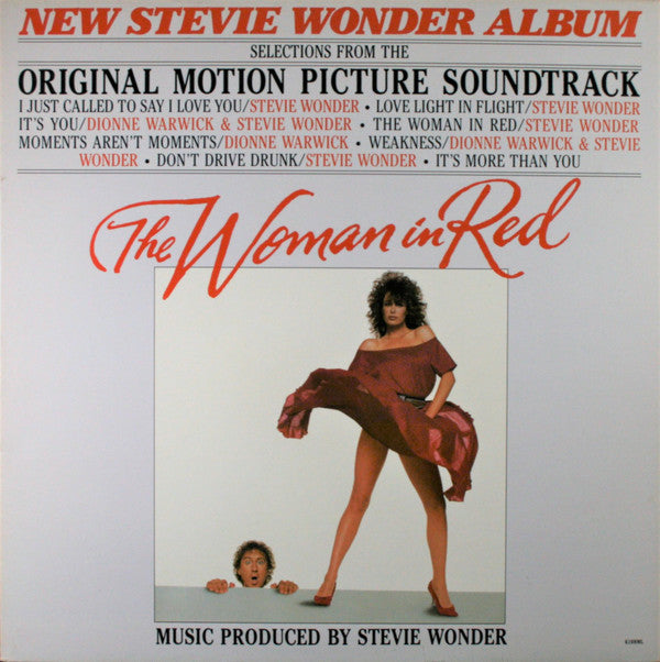 Stevie Wonder : The Woman In Red (Selections From The Original Motion Picture Soundtrack) (LP, Album)