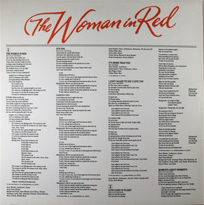 Stevie Wonder : The Woman In Red (Selections From The Original Motion Picture Soundtrack) (LP, Album)