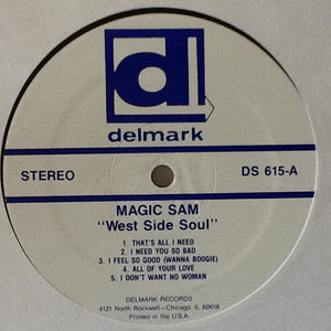 Magic Sam Blues Band : West Side Soul (LP, Album, RE)