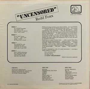 Redd Foxx : Uncensored (LP)