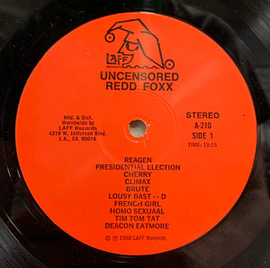 Redd Foxx : Uncensored (LP)