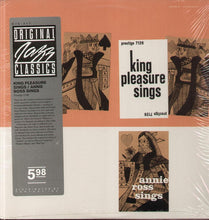 Laden Sie das Bild in den Galerie-Viewer, King Pleasure / Annie Ross : King Pleasure Sings / Annie Ross Sings (LP, Comp, RE, RM)

