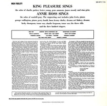 Laden Sie das Bild in den Galerie-Viewer, King Pleasure / Annie Ross : King Pleasure Sings / Annie Ross Sings (LP, Comp, RE, RM)
