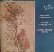 Load image into Gallery viewer, Beethoven*, Schubert*, Boston Symphony*, Munch* : Beethoven Symphony No.5 / Schubert Symphony No.8 &quot;Unfinished&quot; (LP, Album, Roc)
