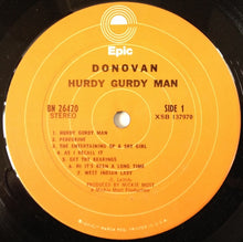 Laden Sie das Bild in den Galerie-Viewer, Donovan : The Hurdy Gurdy Man (LP, Album, RE, Ter)
