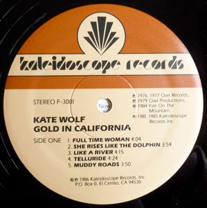 Kate Wolf : Gold In California (2xLP, Album, Comp, Gat)