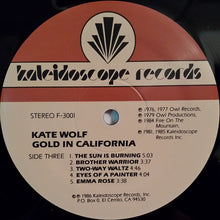 Load image into Gallery viewer, Kate Wolf : Gold In California (2xLP, Album, Comp, Gat)
