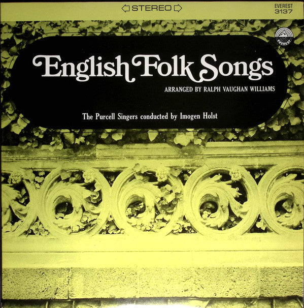 The Purcell Singers* : English Folk Songs (LP)