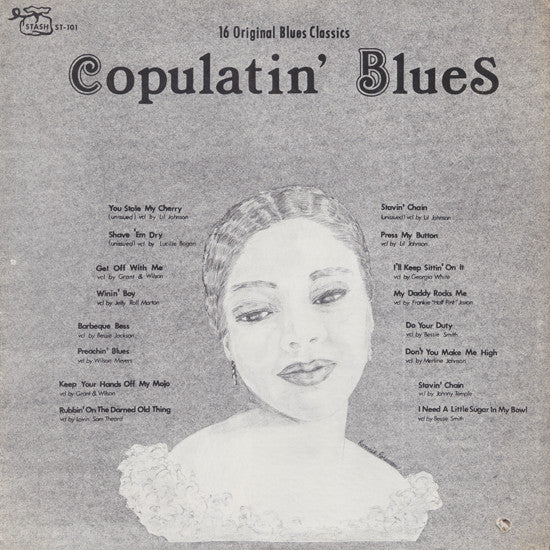 Various : Copulatin' Blues (LP, Comp)