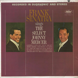 Frank Sinatra : Sings The Select Johnny Mercer (LP, Comp, Pit)