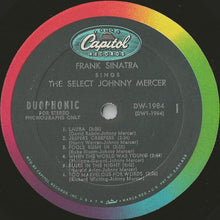 Load image into Gallery viewer, Frank Sinatra : Sings The Select Johnny Mercer (LP, Comp, Pit)
