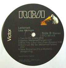 Load image into Gallery viewer, Lisa Hartman : Letterock (LP, Album)
