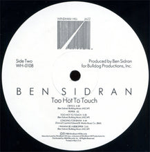 Charger l'image dans la galerie, Ben Sidran : Too Hot To Touch (LP, Album)
