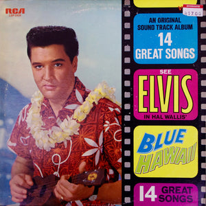 Elvis Presley : Blue Hawaii (LP, Album, RE)