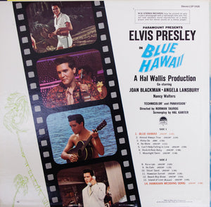 Elvis Presley : Blue Hawaii (LP, Album, RE)