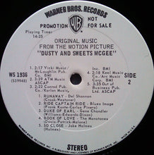 Laden Sie das Bild in den Galerie-Viewer, Various : Music From The Motion Picture Dusty And Sweets McGee (LP, Comp, Promo)
