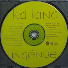 Charger l&#39;image dans la galerie, k.d. lang : Ingénue (CD, Album)
