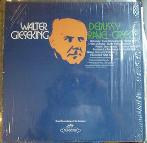 Walter Gieseking : Debussy • Ravel • Grieg (LP, Comp, Mono)