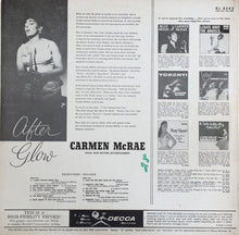 Charger l'image dans la galerie, Carmen McRae : After Glow (LP, Album, Mono)
