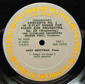 Gary Graffman ♦ Eugene Ormandy ♦ George Szell, Philadelphia Orchestra* ♦ Cleveland Orchestra* - Tchaikovsky* : The Three Tchaikovsky Piano Concertos (2xLP, Comp, Pit)