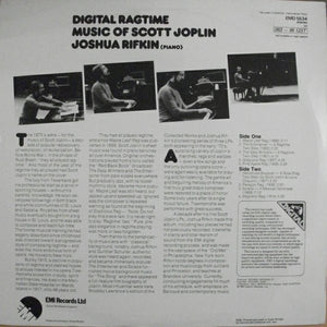 Joshua Rifkin : Digital Ragtime - Music Of Scott Joplin (LP, Album)