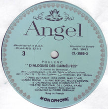 Charger l&#39;image dans la galerie, Poulenc*, Chœurs Et Orchestre Du Théatre National De L&#39;Opéra*, Pierre Dervaux (2) : Dialogues Des Carmélites (3xLP, Mono)
