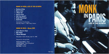 Laden Sie das Bild in den Galerie-Viewer, Thelonious Monk : Monk In Paris: Live At The Olympia (CD, RE + DVD-V, RE, NTSC)
