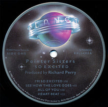 Load image into Gallery viewer, Pointer Sisters : So Excited! (LP, Album, RE, Ind)
