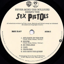 Load image into Gallery viewer, Sex Pistols : Never Mind The Bollocks Here's The Sex Pistols (LP, Album, Win)
