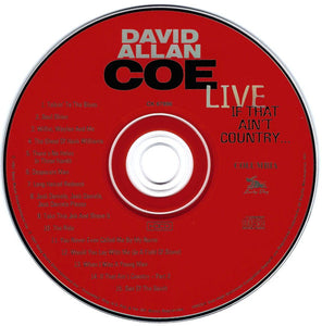 David Allan Coe : Live (If That Ain't Country...) (HDCD, Album)