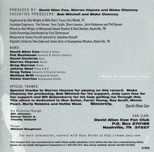 Load image into Gallery viewer, David Allan Coe : Live (If That Ain&#39;t Country...) (HDCD, Album)
