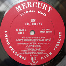 Load image into Gallery viewer, Byron Janis, Prokofiev* / Rachmaninoff*, Kyril Kondrashin*, Moscow Philharmonic Orchestra : Piano Concerto No. 3 And Piano Concerto No. 1 (LP, Album, Mono)
